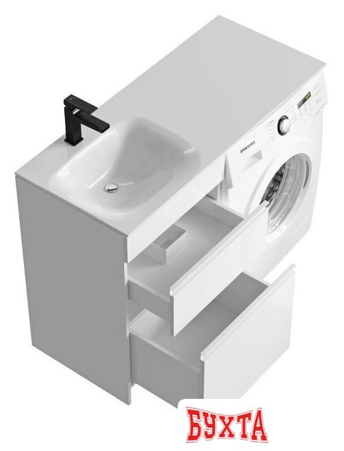 Мебель для ванных комнат Aqwella Тумба под умывальник Duet L DU01052N 3