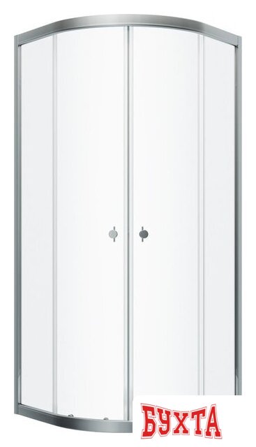 Душевой уголок Triton Альфа-Хром 100х100 (без поддона) 1