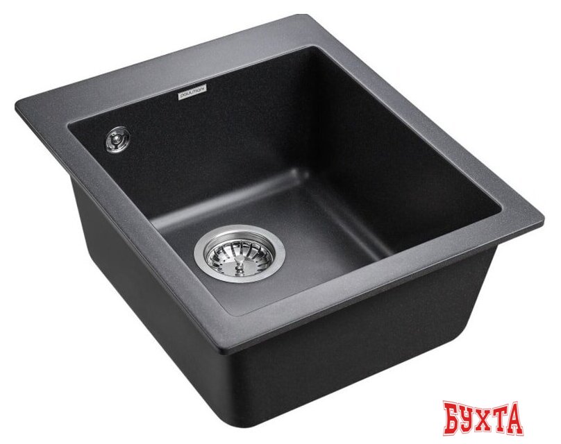 Кухонная мойка Paulmark Kante 40 PM104249-BL (черный) 2
