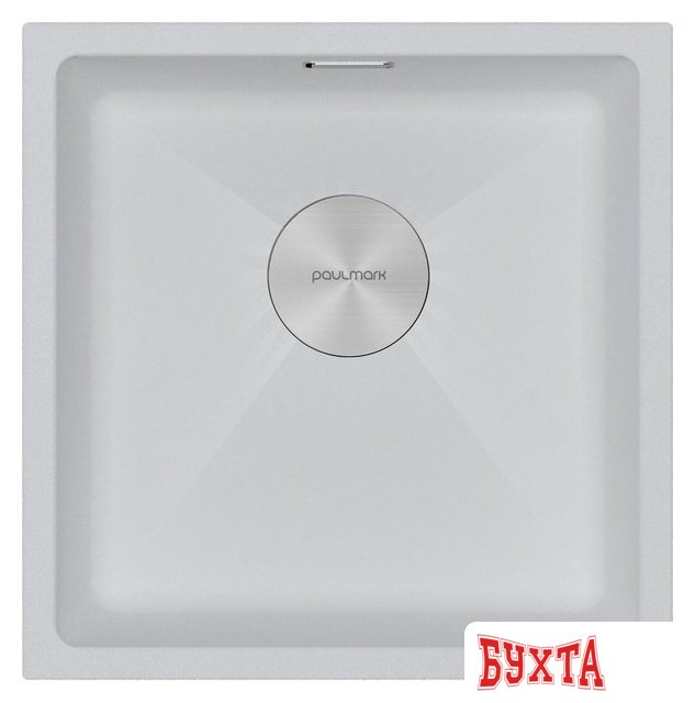Кухонная мойка Paulmark IT-Granit Lumi 45 Uni LU45-WH (белый)