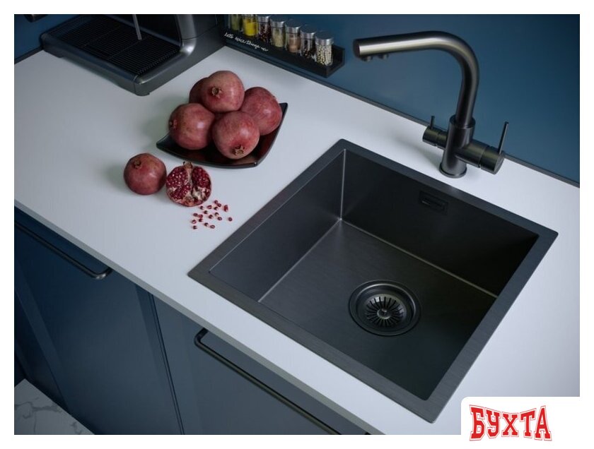 Кухонная мойка Paulmark Aller PM904444-GM 3