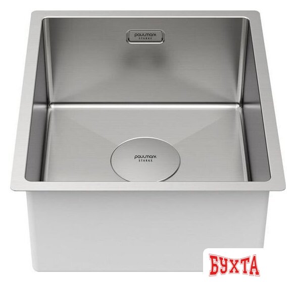 Кухонная мойка Paulmark Next 38 UNI PM213844-BS 2