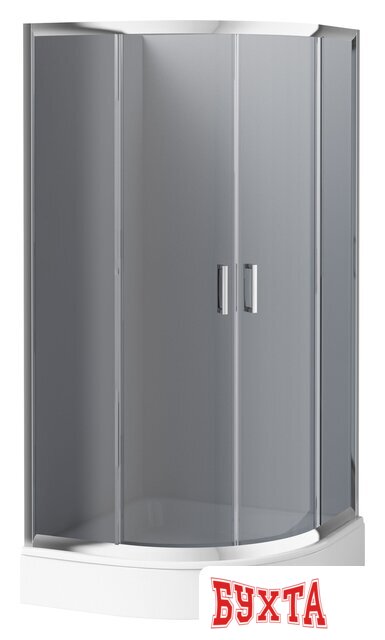 Душевой уголок Deante Funkia 80x80 KYP 452K (хром/графитовое)