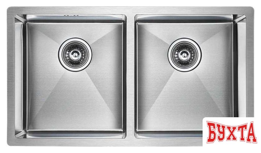 Кухонная мойка Paulmark PM237844-BS