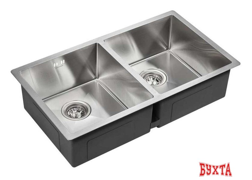 Кухонная мойка Paulmark PM237844-BS 2