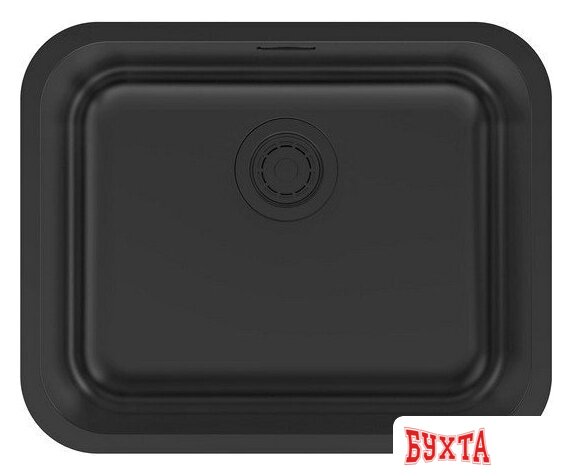 Кухонная мойка Paulmark Vello 53 Uni VE53-MBN