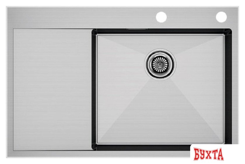 Кухонная мойка Paulmark Atlan Edge PM777851-BSR