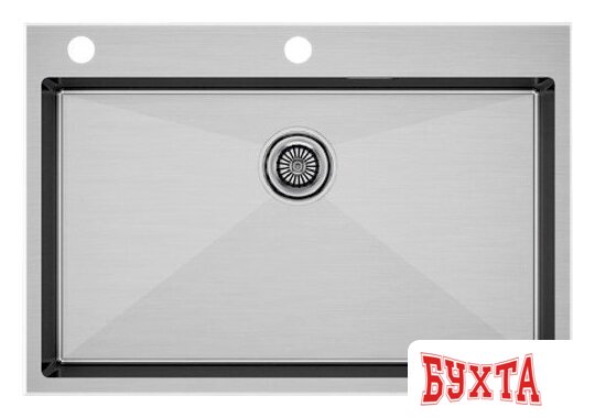 Кухонная мойка Paulmark Vast Edge PM777551-BS 1