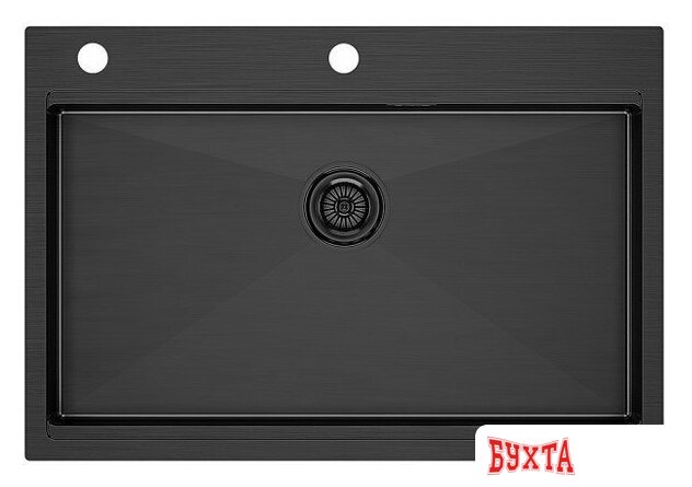 Кухонная мойка Paulmark PM707551-GM