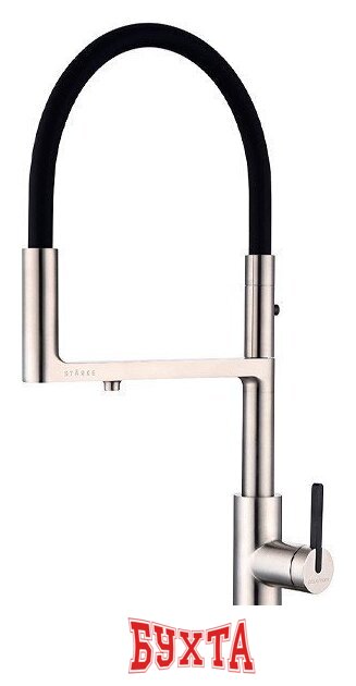 Смеситель Paulmark Tornado TO213402-NI (никель)