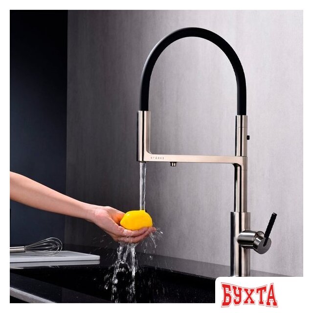 Смеситель Paulmark Tornado TO213402-NI (никель) 5