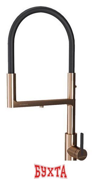 Смеситель Paulmark Tornado TO213402-BC (медный/брашированная медь) 1