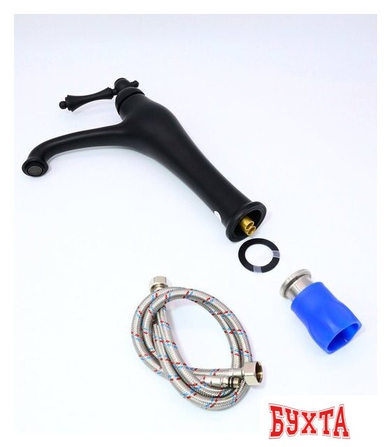 Смеситель Ganzer GZ 77013C (черный) 5