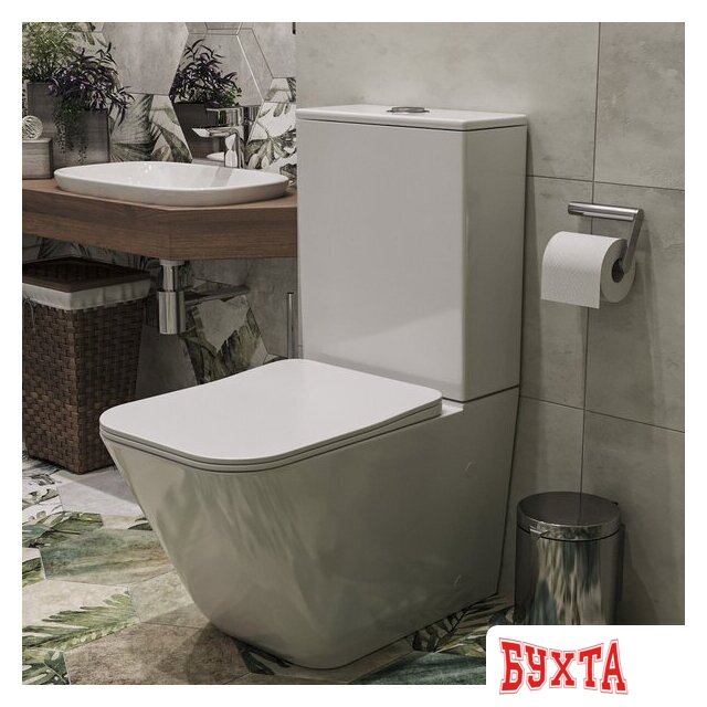 Унитаз напольный Roxen Amati Tornado Rimless Soft Close 600165-01 3