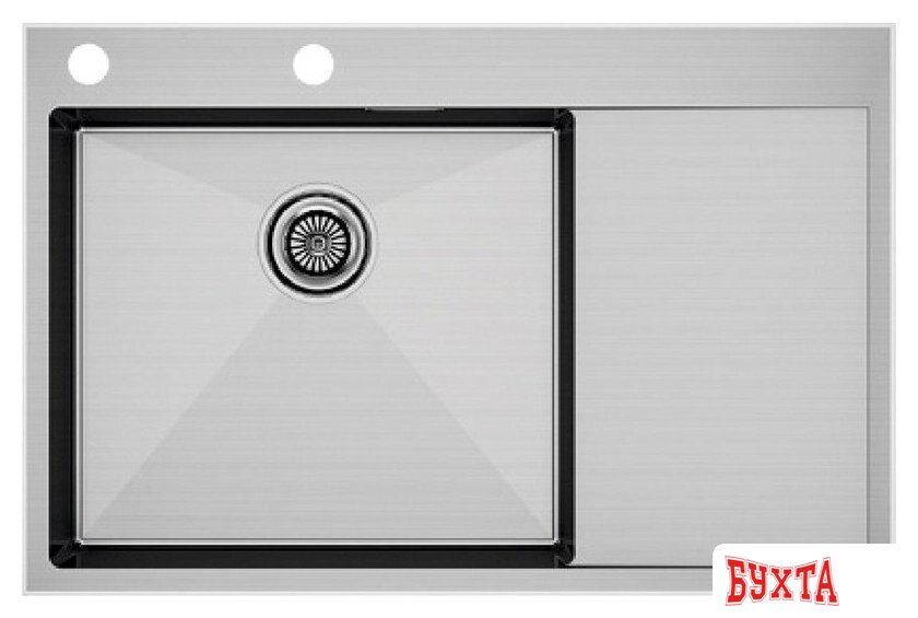 Кухонная мойка Paulmark Atlan Edge PM777851-BSL