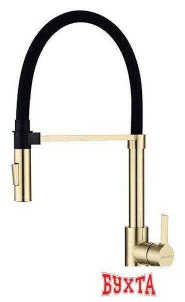 Смеситель Paulmark HA214021-SBG (золото/светлое брашироанное золото)