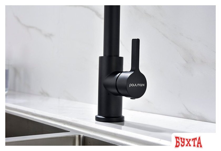 Смеситель Paulmark Halt HA214021-NI (стальной/никель) 3