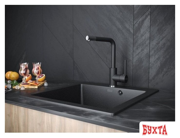 Смеситель Paulmark Honner Ho212018-401TB (антрацит) 2