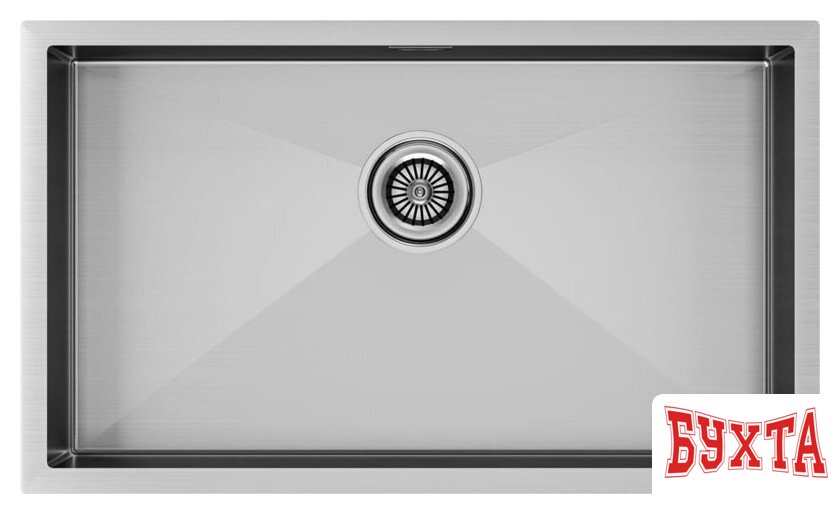 Кухонная мойка Paulmark PM257444-BS 1