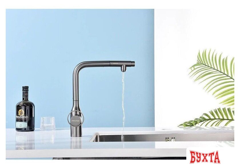 Смеситель Paulmark Urban Ur213104-NI (никель) 3