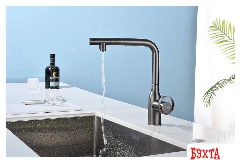 Смеситель Paulmark Urban Ur213104-NI (никель) 5