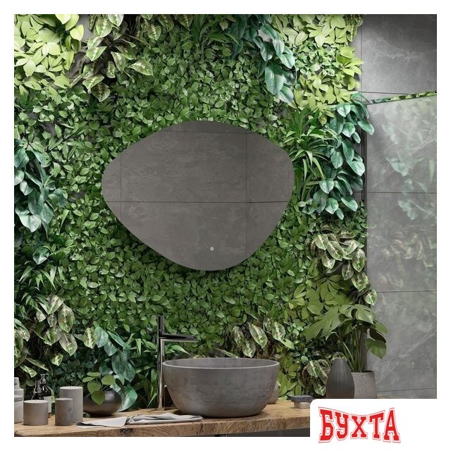 Мебель для ванных комнат Континент Зеркало Alma Led 100x70 (с холодной подсветкой и бесконтактным сенсором) 2