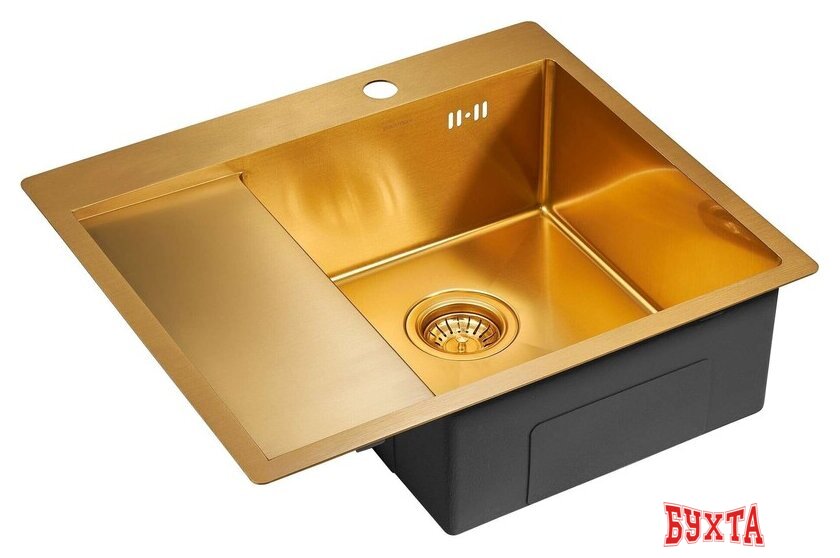 Кухонная мойка Paulmark Kroner 59F PM225951-BGR 2