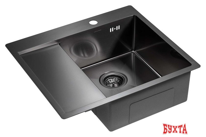 Кухонная мойка Paulmark Kroner 59F PM225951-GMR 2