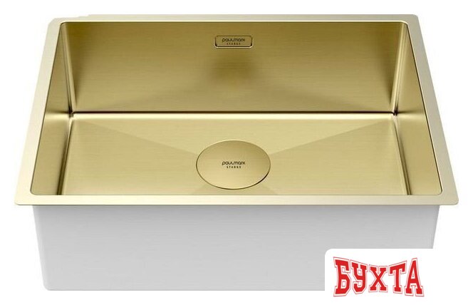 Кухонная мойка Paulmark Next 58 UNI PM215844-LG (золото/светлое золото) 2