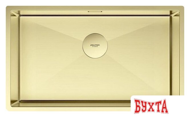 Кухонная мойка Paulmark Next 74 UNI PM217444-LG (золото/светлое золото)