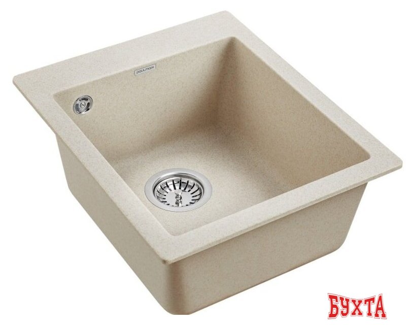 Кухонная мойка Paulmark Kante 40 PM104249-BE (бежевый) 2