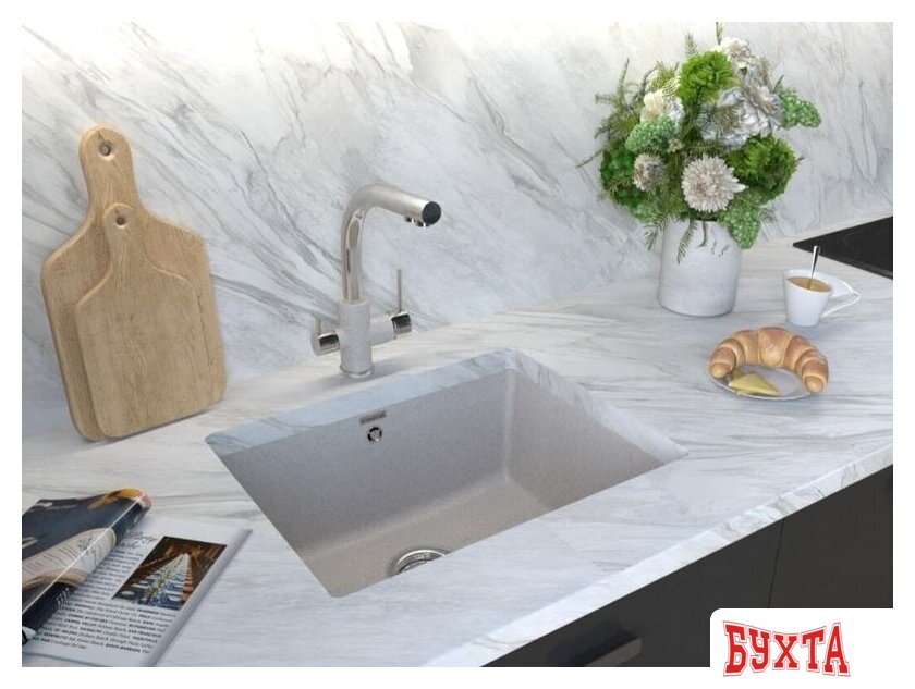 Кухонная мойка Paulmark Gera 60 PM205546-BE 3
