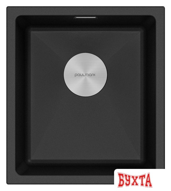 Кухонная мойка Paulmark IT-Granit Lumi 41 Uni LU41-BL (черный)