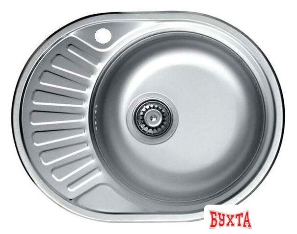 Кухонная мойка Kromevye EC 257 D (чаша справа)