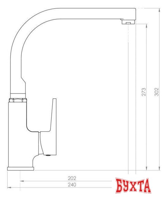 Смеситель Inan Koral M2504 2