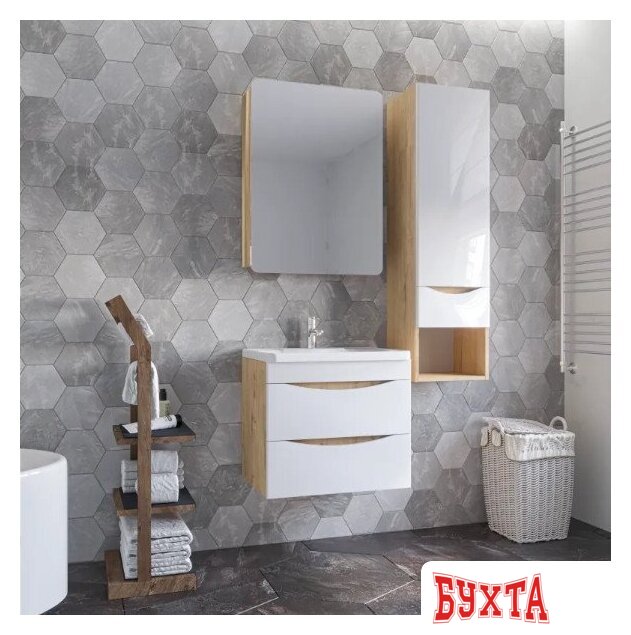Мебель для ванных комнат Axus Тумба под умывальник Найроби 60 3
