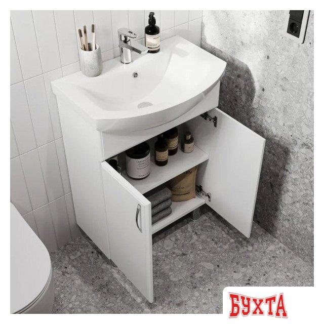 Мебель для ванных комнат Axus Тумба под умывальник Нова 60 3