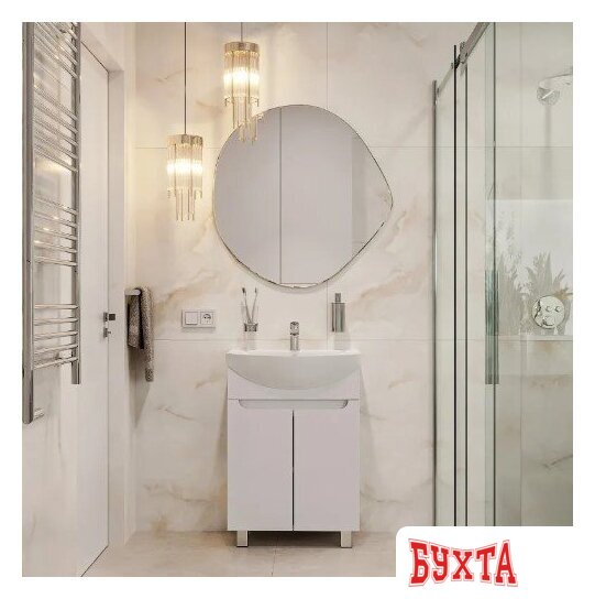 Мебель для ванных комнат Axus Тумба под умывальник Порто 60 4