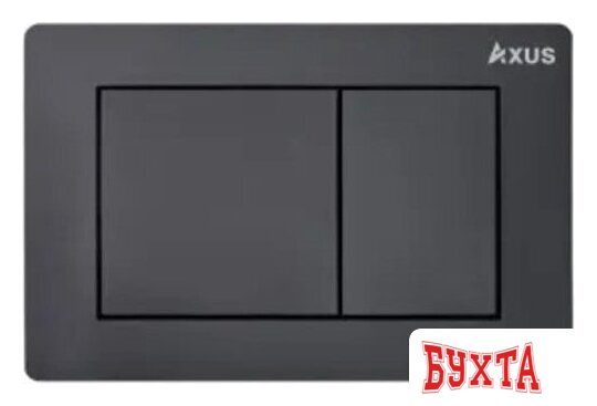 Панель смыва Axus 097LB Slim (черный)