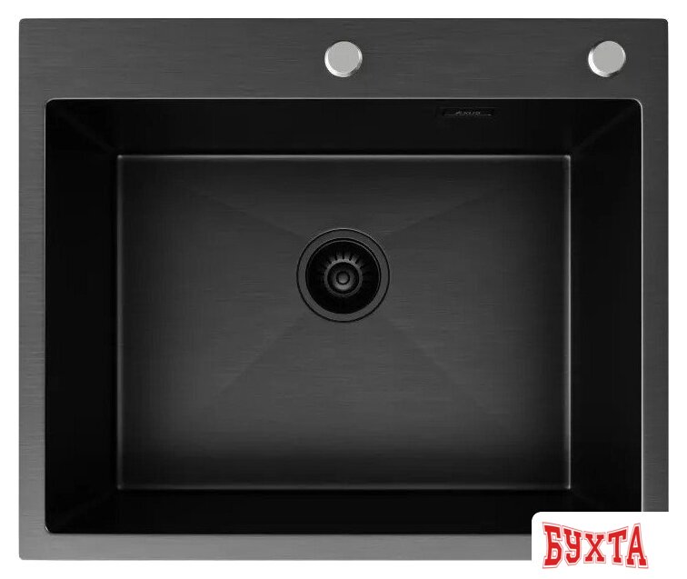 Кухонная мойка Axus LS-6050B Nano Black