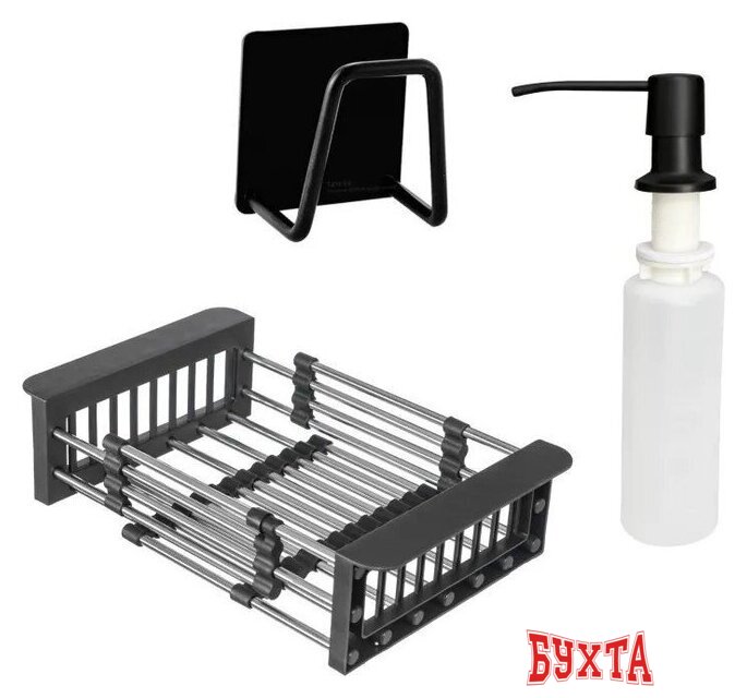 Кухонная мойка Axus LS-6050BM 4