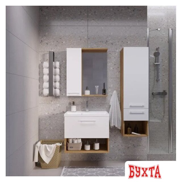 Мебель для ванных комнат Axus Тумба под умывальник Дюна 70 3