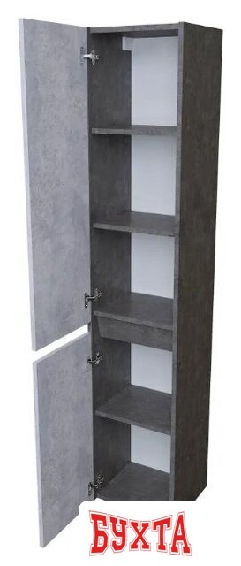 Мебель для ванных комнат Axus Шкаф-пенал Джой 35 3