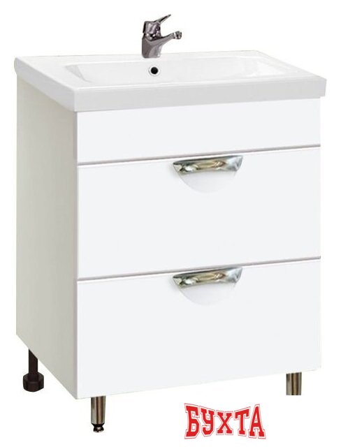 Мебель для ванных комнат Vako Тумба под умывальник Ника Coma 80-3ф 11207