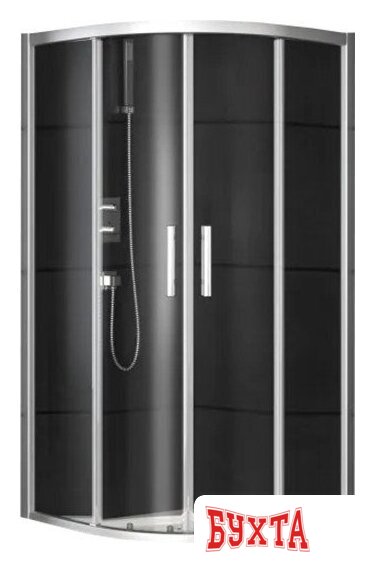 Душевой уголок Axus Rondo 90x190 DRP-90 1