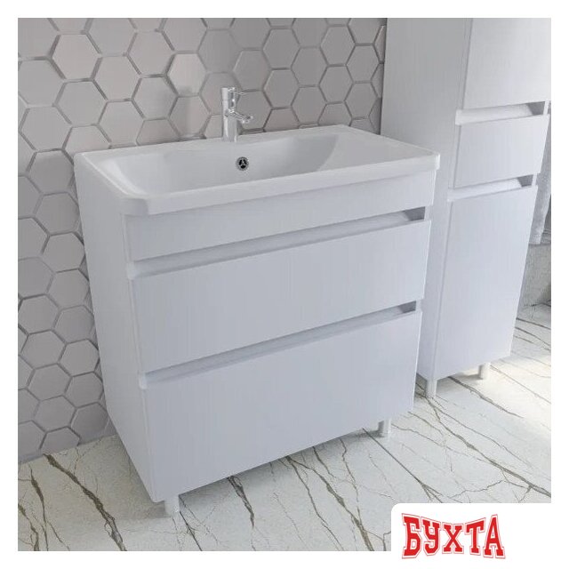 Мебель для ванных комнат Axus Тумба под умывальник Ромеро 60 (белый)