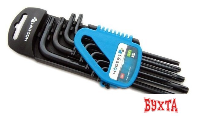 Набор ключей Hoegert Technik HT1W816 (9 предметов) 2