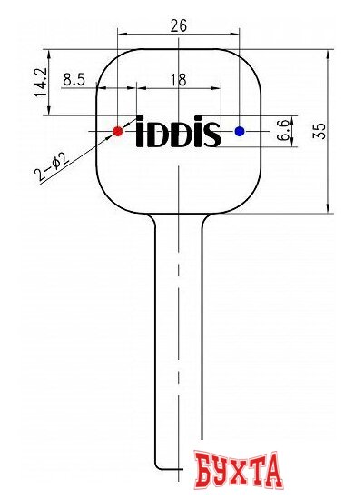 Гигиенический душ IDDIS 004BLS0i08 3