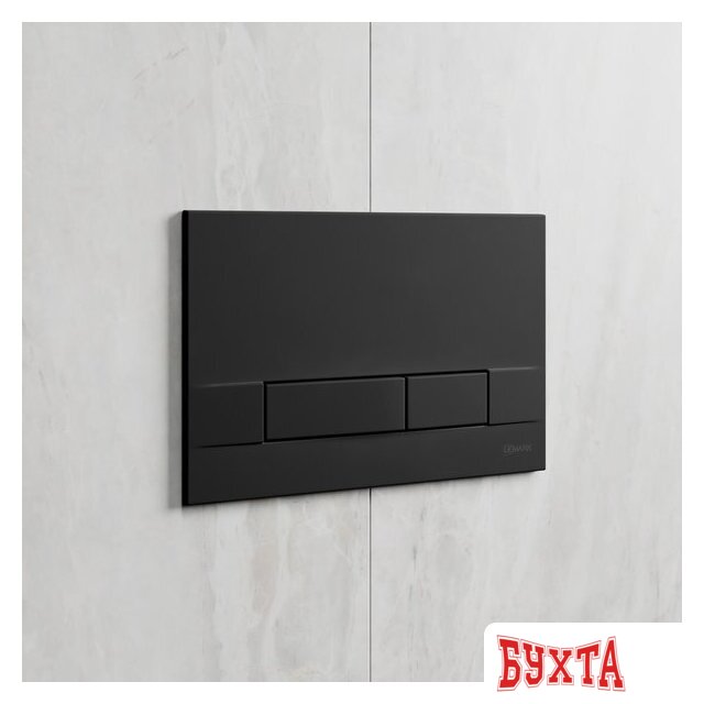 Панель смыва Lemark Bit 9802006 (черный матовый) 2