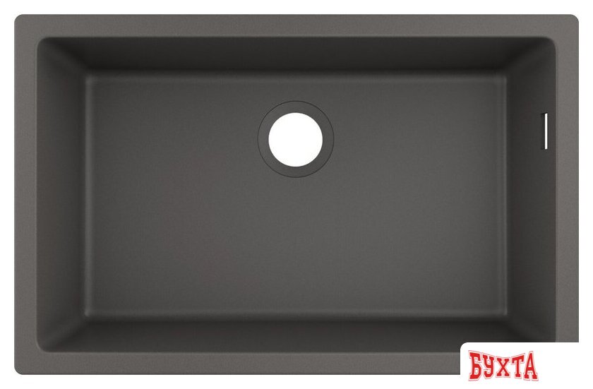 Кухонная мойка Hansgrohe S51 S510-U660 Zlewozmywak podblatowy 660 43432290 (каменный серый) 1
